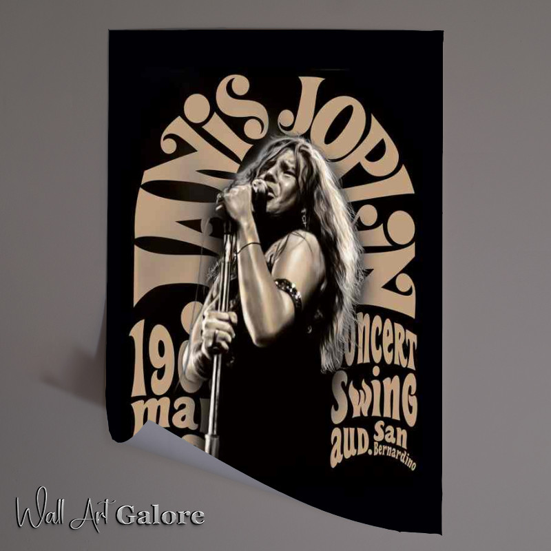 Buy Unframed Poster : (JanIs JoplIn)