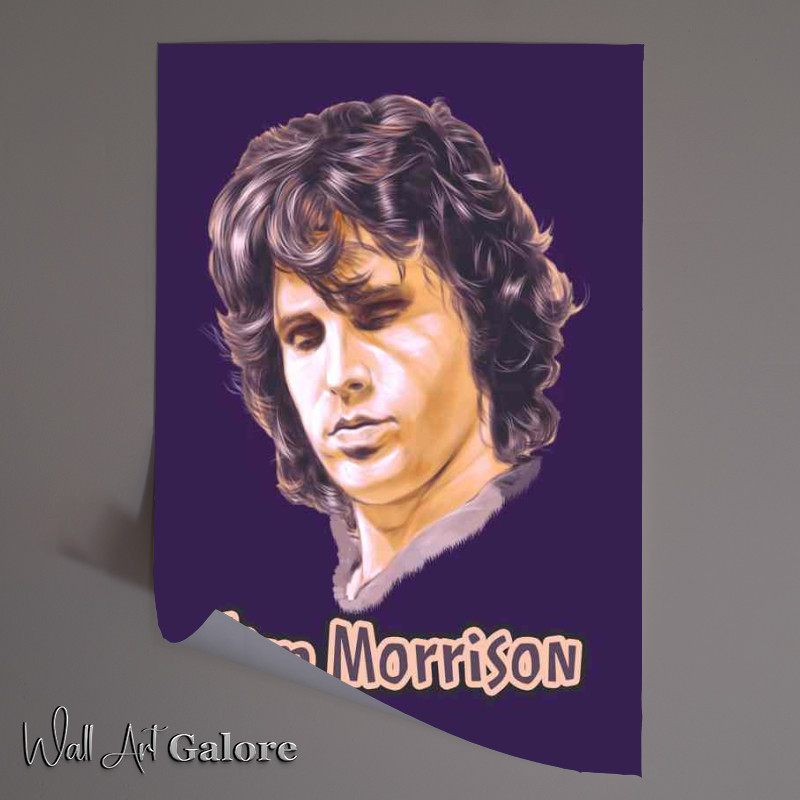 Buy Unframed Poster : (Jim Morrison Art)