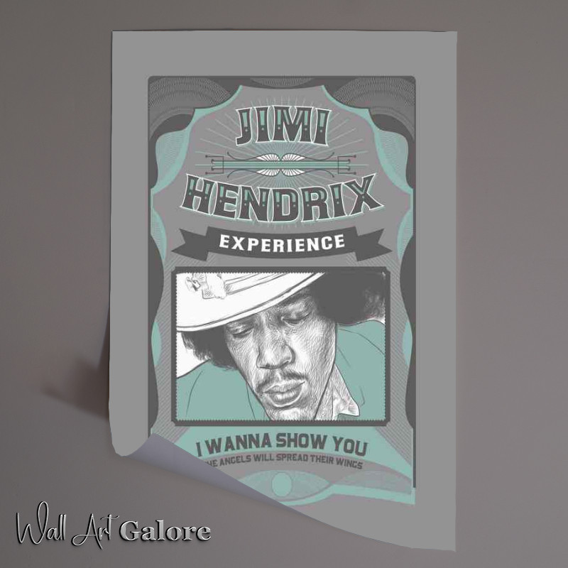 Buy Unframed Poster : (Jimi Hendrix I Wanna Show You)