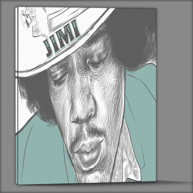 Buy Canvas : (Jimmy hendrix Art)