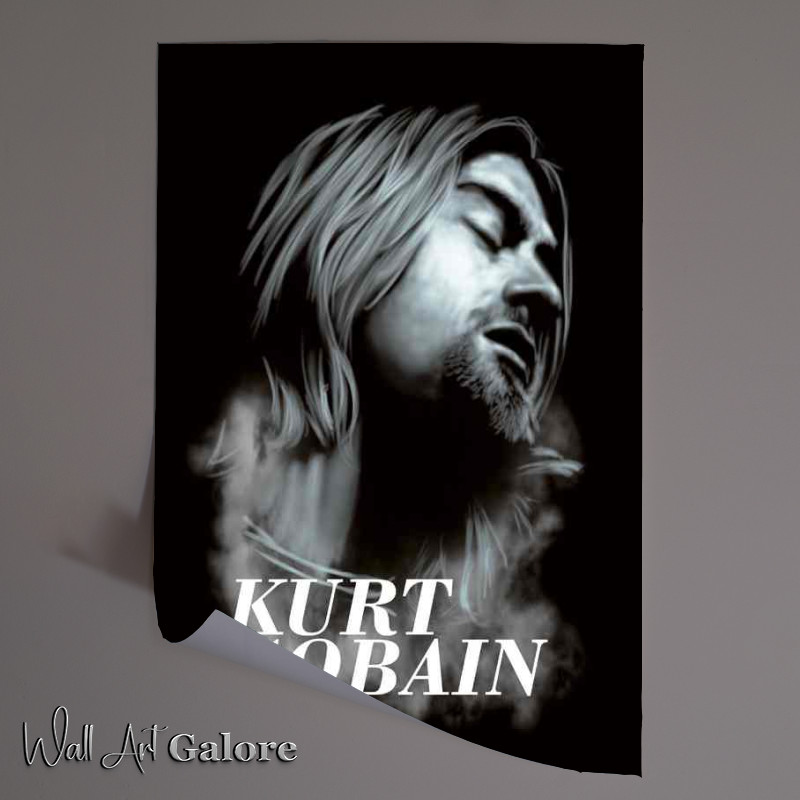 Buy Unframed Poster : (Kurt Cobain Music Art)