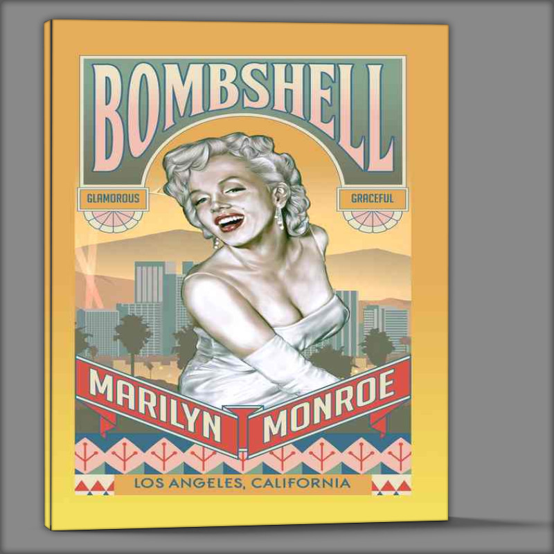 Buy Canvas : (Marilym Monroe Bombshell)