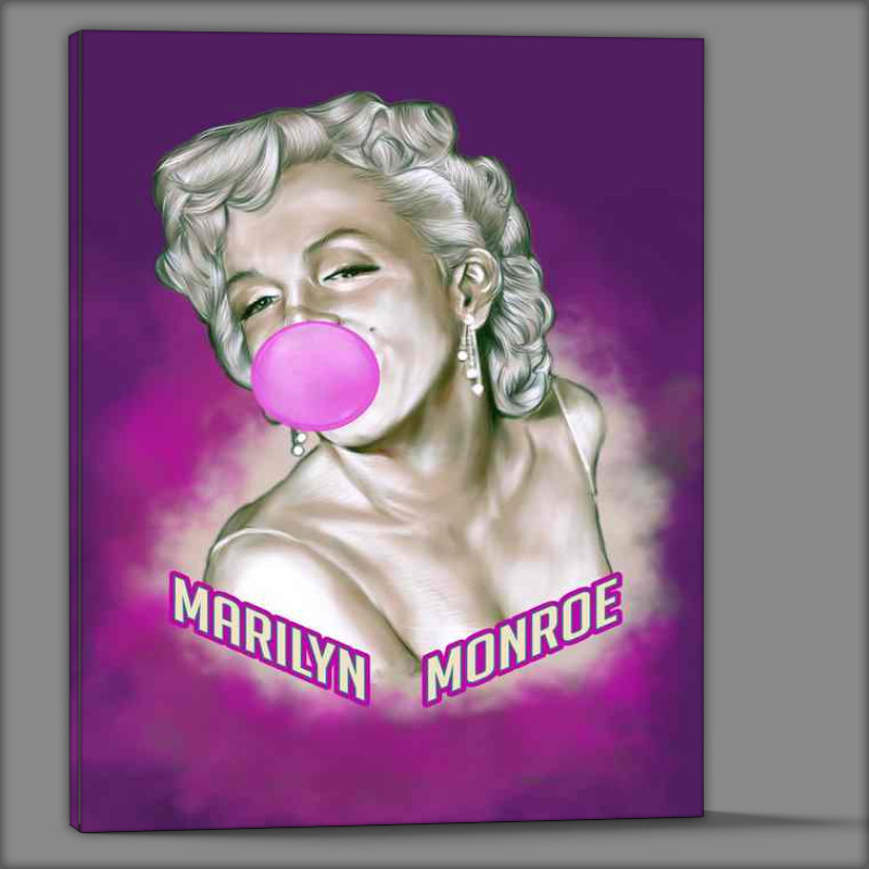Buy Canvas : (Marilyn monroe bubble Art)