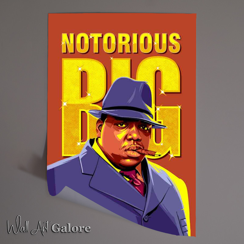 Buy Unframed Poster : (Notorious Big music Rapper)