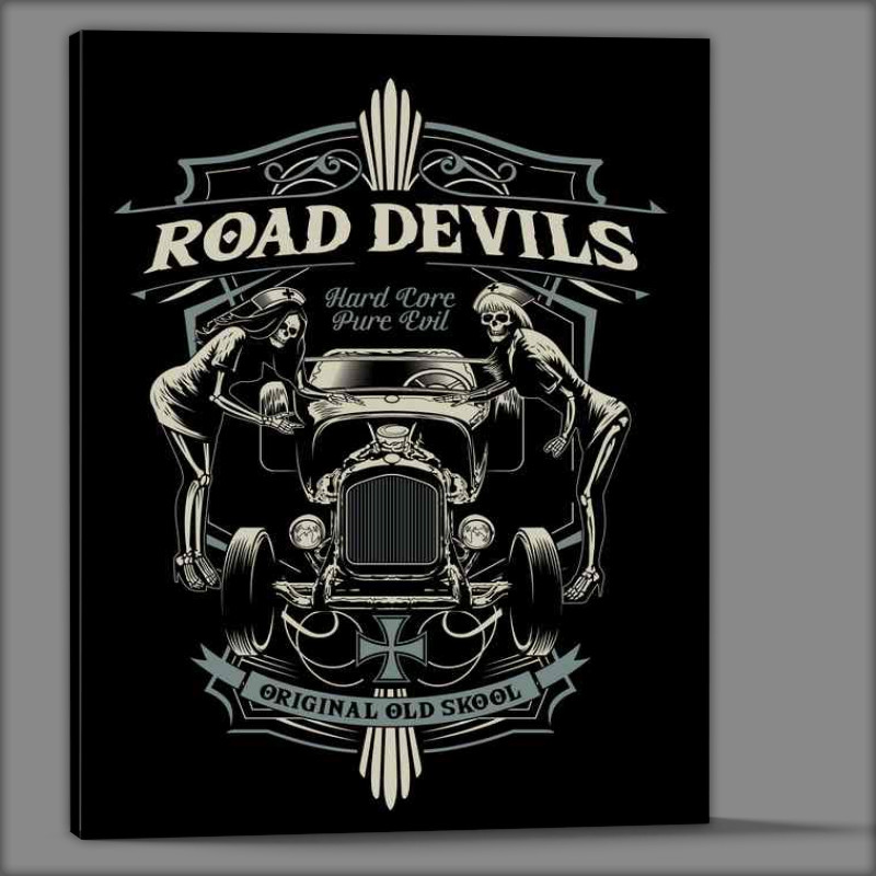 Buy Canvas : (Road Devils Pure Evil)