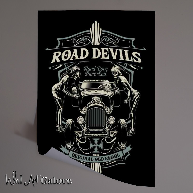 Buy Unframed Poster : (Road Devils Pure Evil)