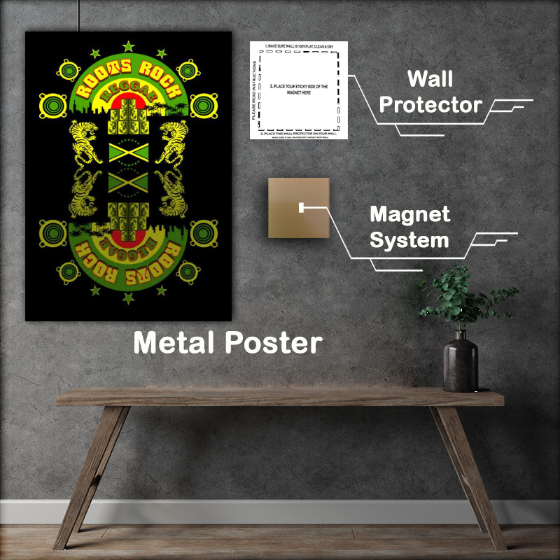 Buy Metal Poster : (Roots Rock Reggae)