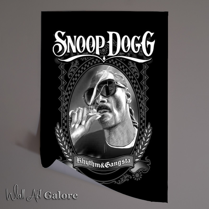 Buy Unframed Poster : (Snoop Dog Rhythm and Gangster)