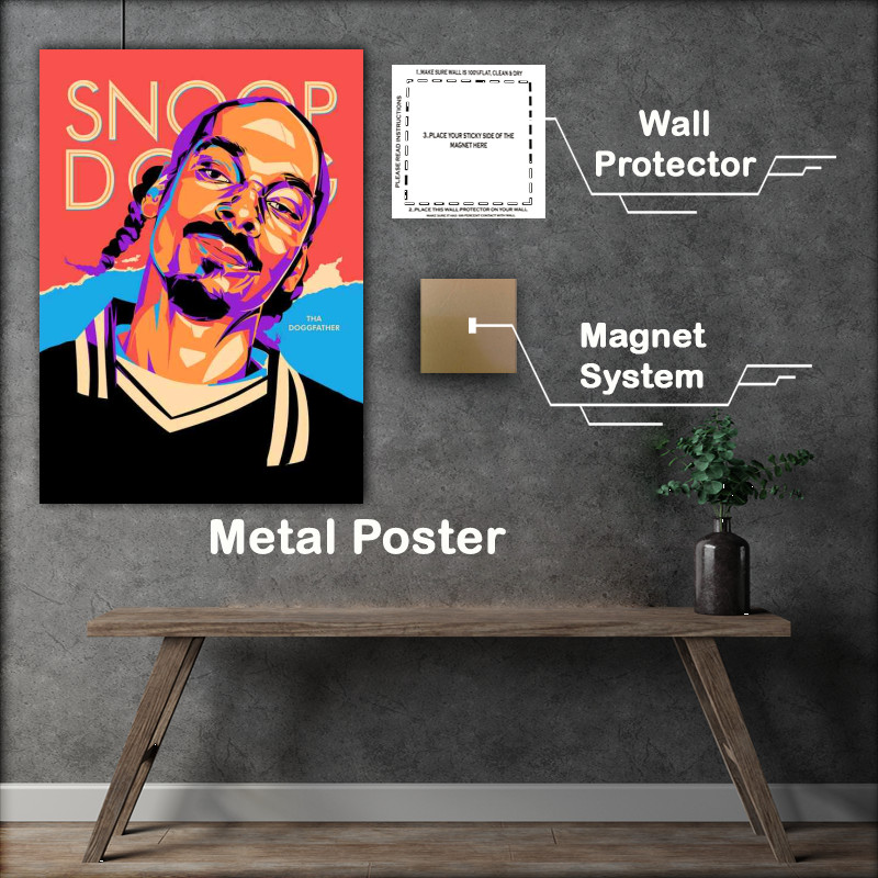 Buy Metal Poster : (Snoop Dog The Dogfather)