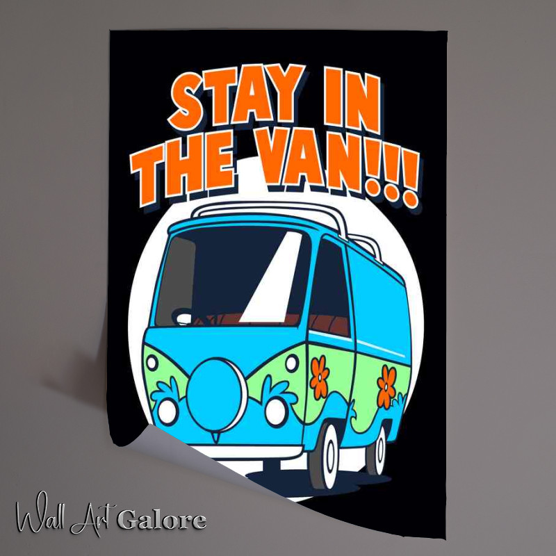 Buy Unframed Poster : (Stay In The Van Camping Its A Life Style)
