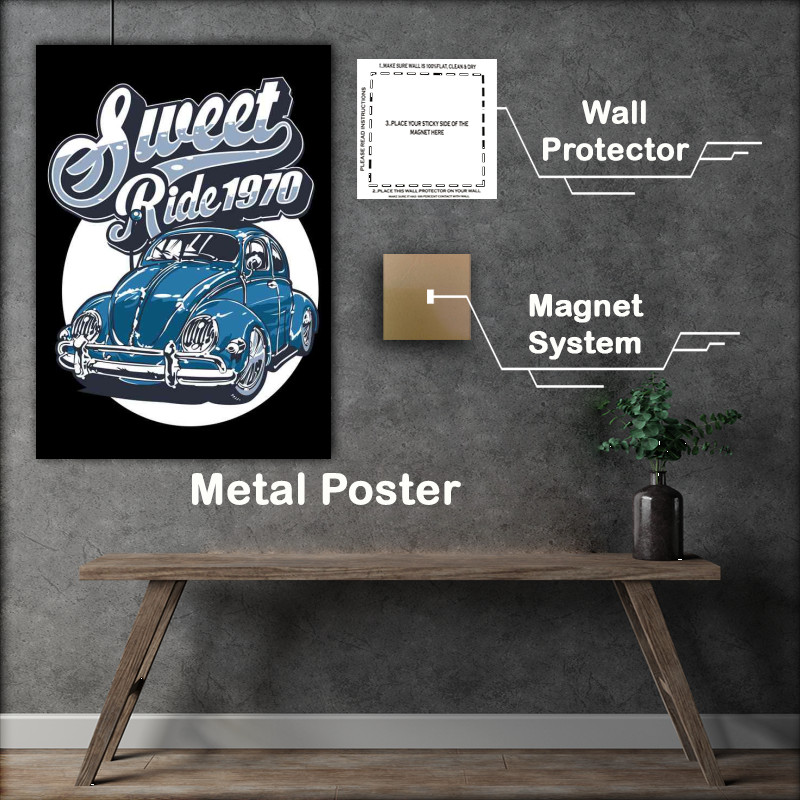 Buy Metal Poster : (Sweet Ride Customs)
