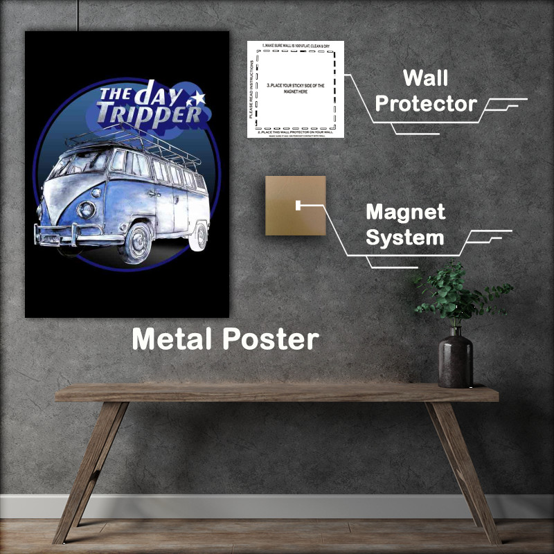 Buy Metal Poster : (The Day Tripper Van)