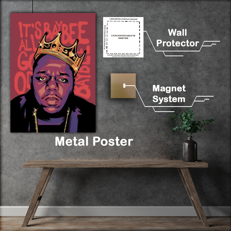 Buy Metal Poster : (The Notorious BIG)