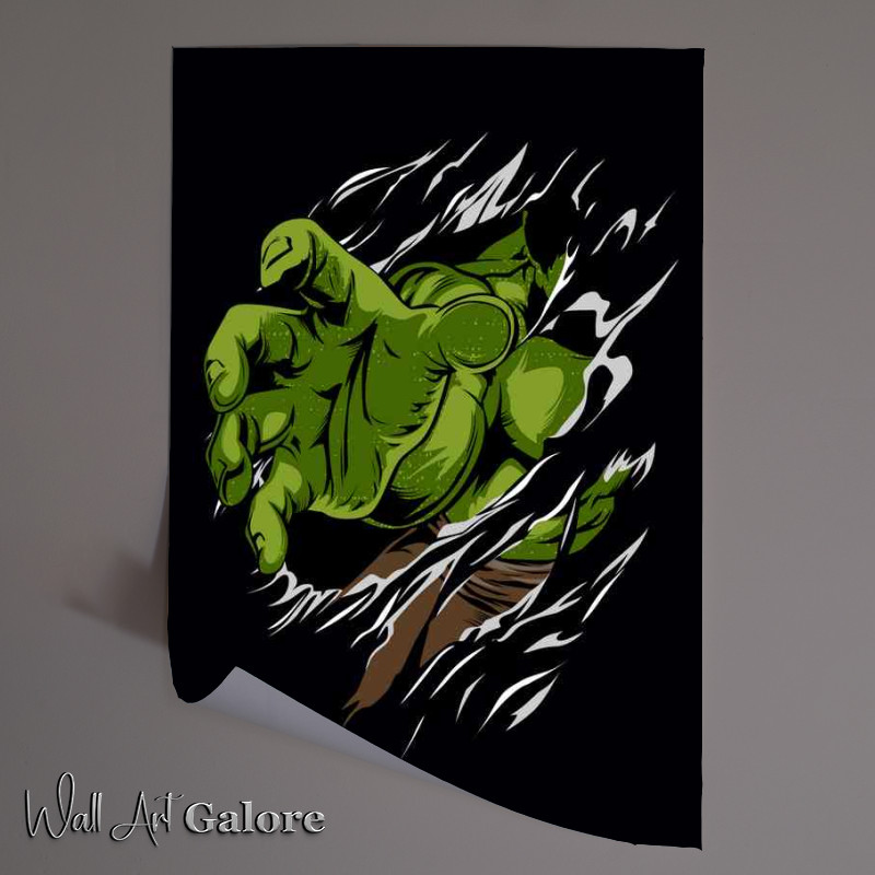 Buy Unframed Poster : (Torn The Green Hand)