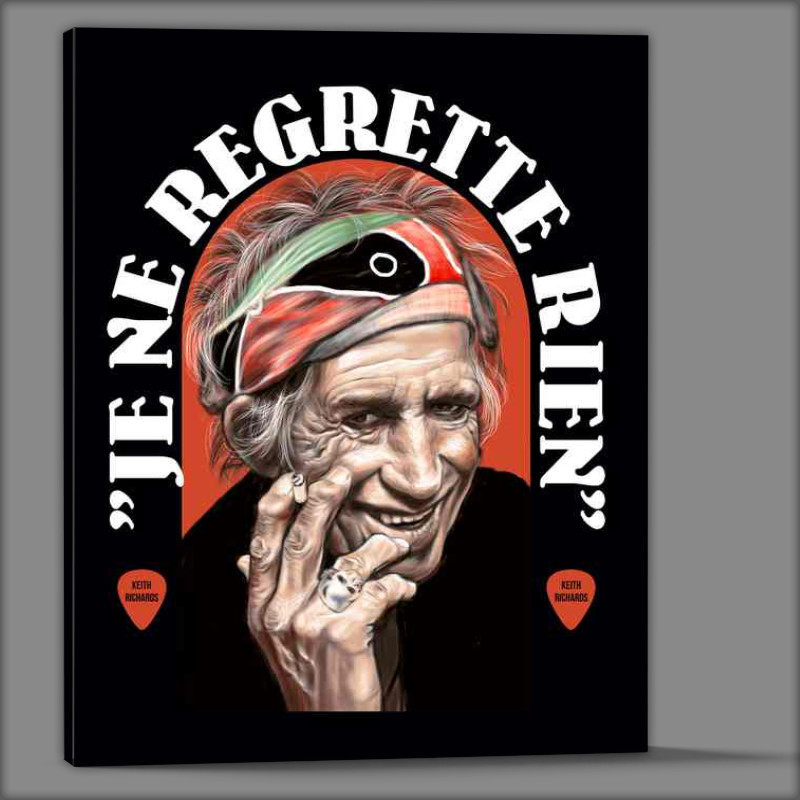 Buy Canvas : (keith richards the cool musician)
