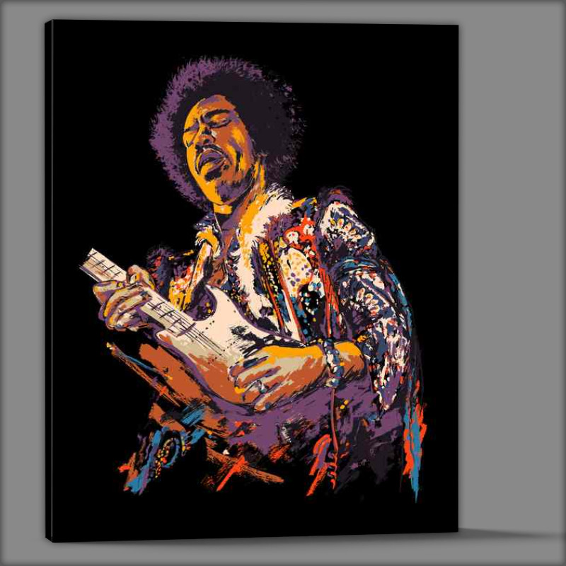 Buy Canvas : (purple haze Brush stroke style)