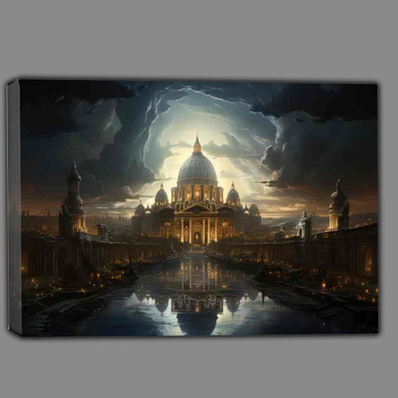 Buy Canvas : (Painting style of the vatican dundee napoleon)
