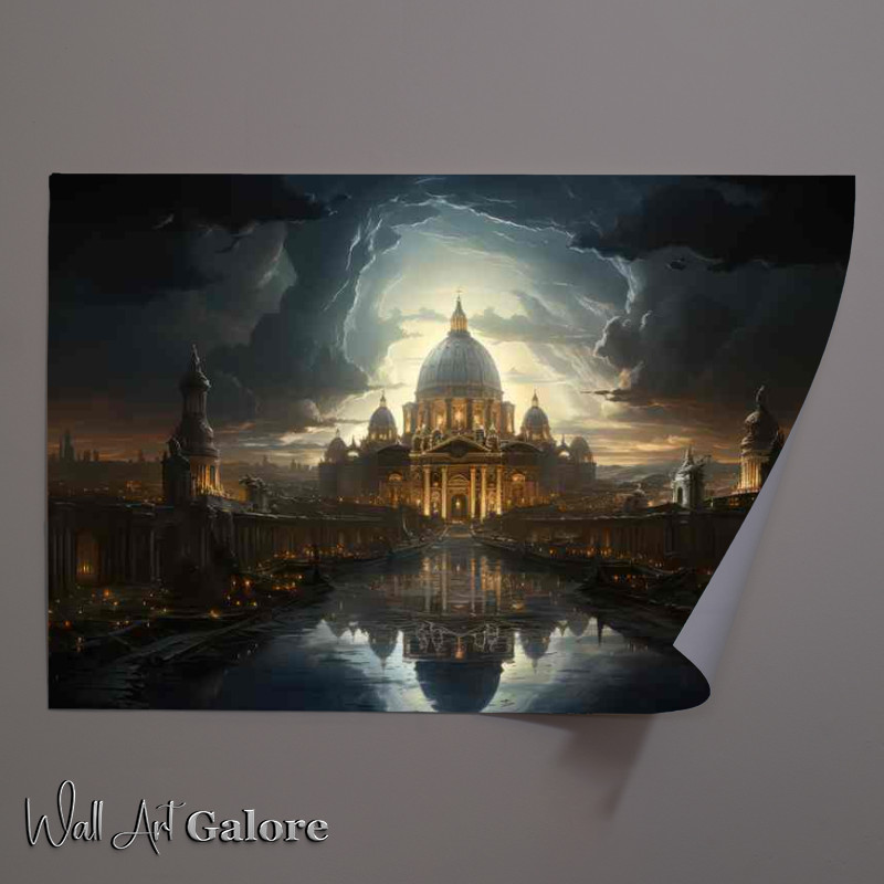 Buy Unframed Poster : (Painting style of the vatican dundee napoleon)