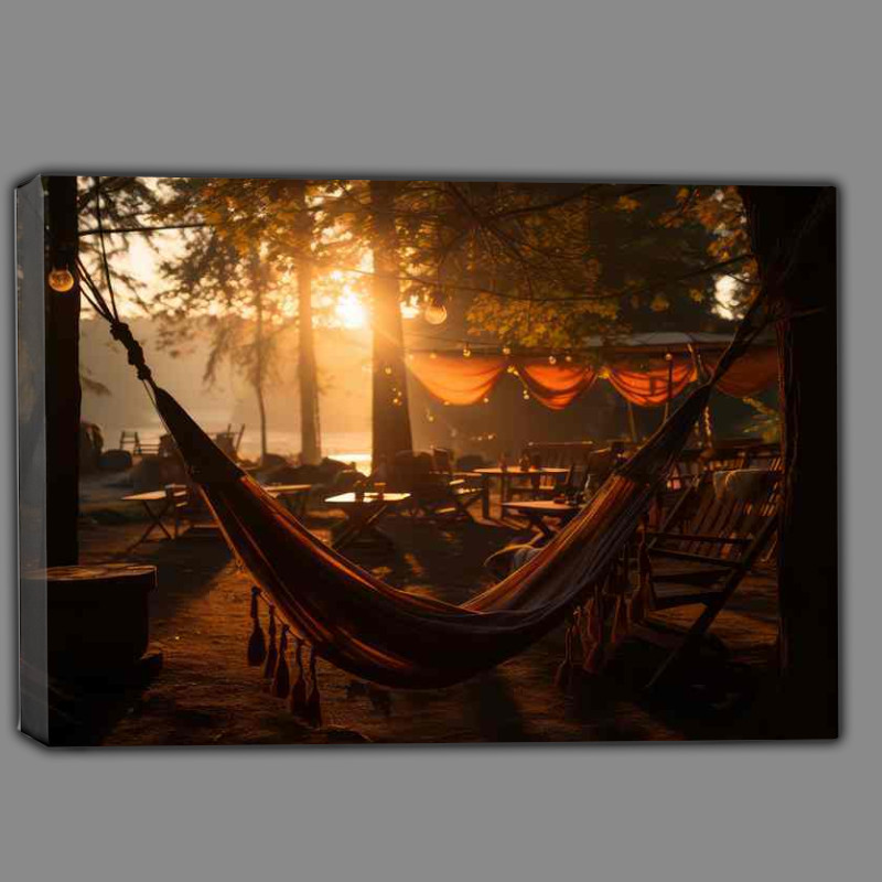 Buy Canvas : (Sun Bathed morning view)