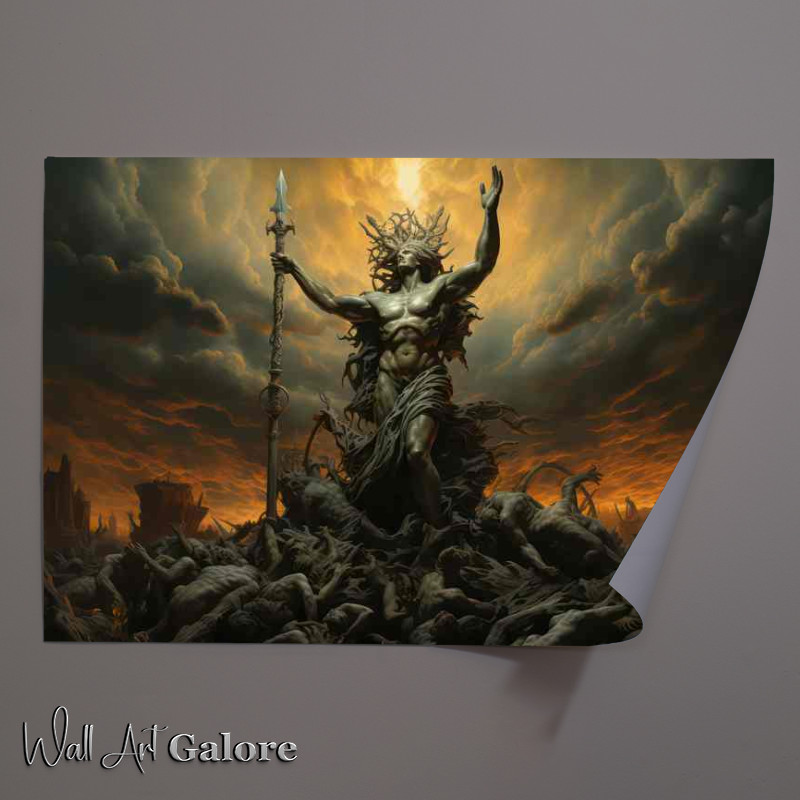 Buy Unframed Poster : (The statue of liberty in neptune)