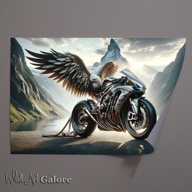 Buy Unframed Poster : (Eagle Inspired Superbike Aerodynamic Style)