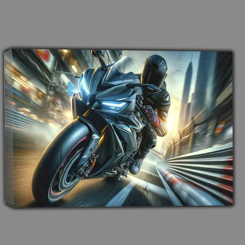 Buy Canvas : (Superbike Racing on Urban Circuit)