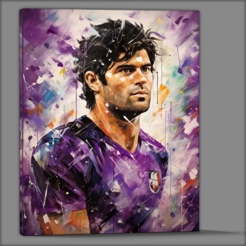 Buy Canvas : (Kak Footballer in the style of a painted art)