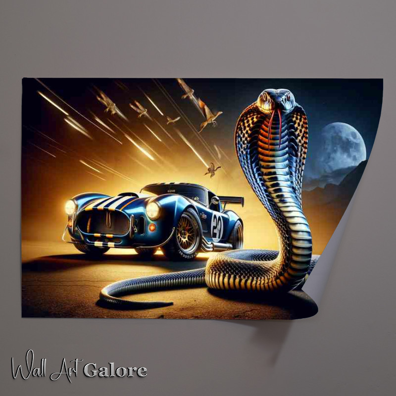 Buy Power Pair : (Cobra Car & Snake Duo Poster)