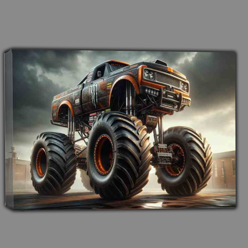 Buy Canvas : (Mighty Monster Truck Showcase Extreme Power)