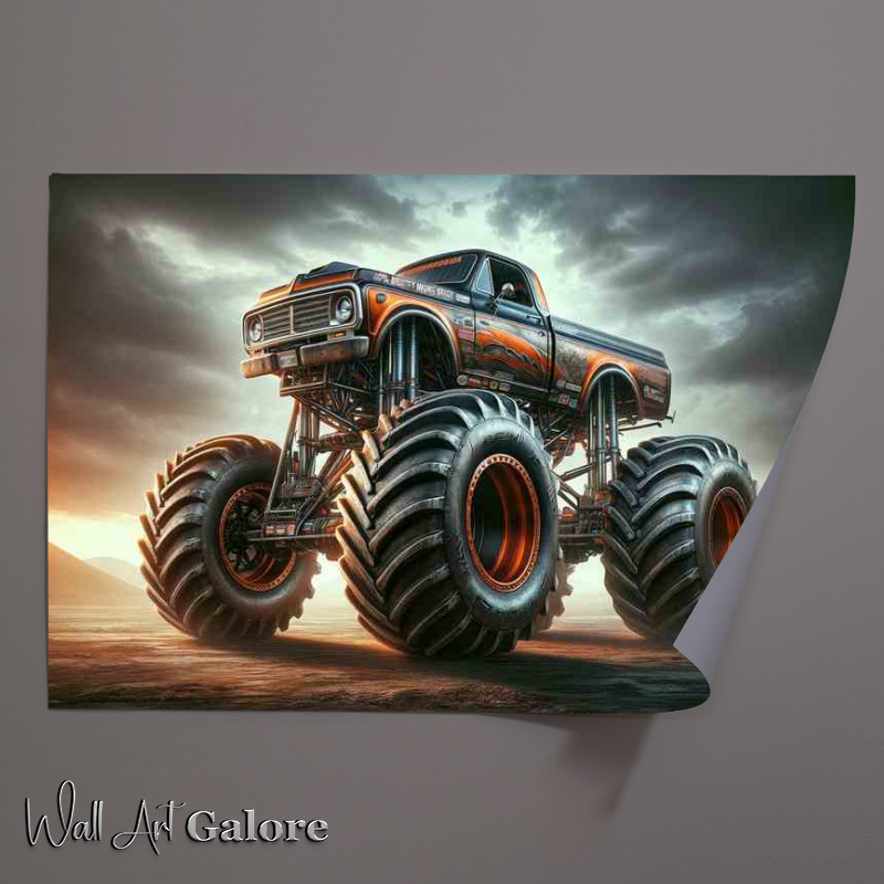 Buy Unframed Poster : (Monster Truck Showcase Extreme Power)