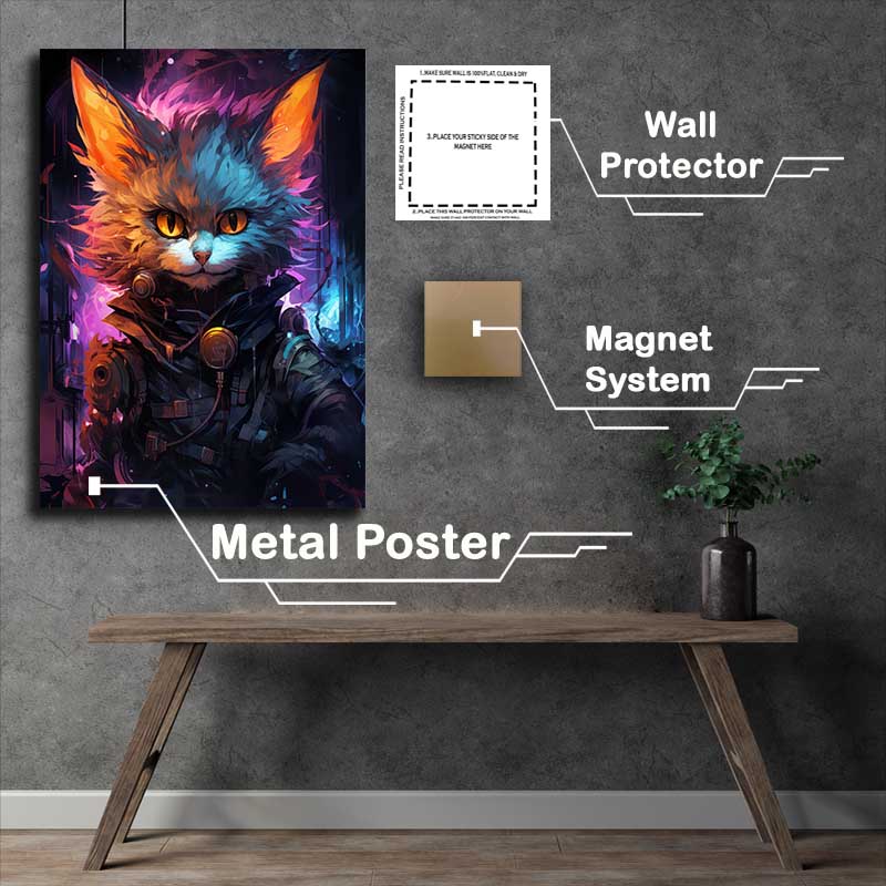 Buy Metal Poster : (Mystery Beast)