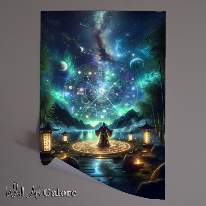 Buy Unframed Poster : (Celestial Onmyoji Ritual ancient Japanese esoteric cosmology)