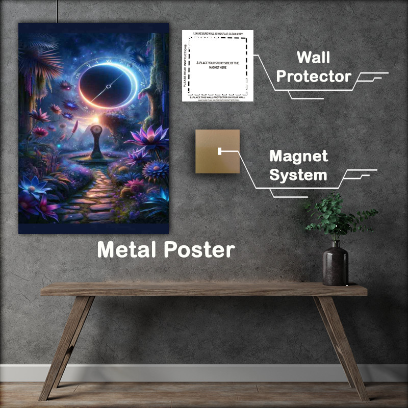 Buy Metal Poster : (Eclipse Garden Fantasy)