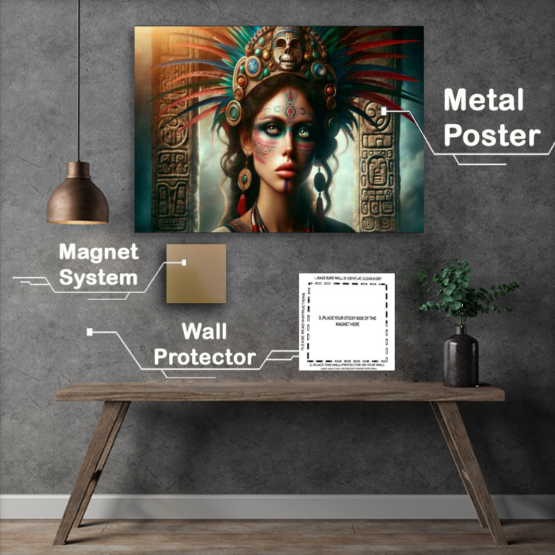 Buy Metal Poster : (Ancient Beauty Mythical Goddess)