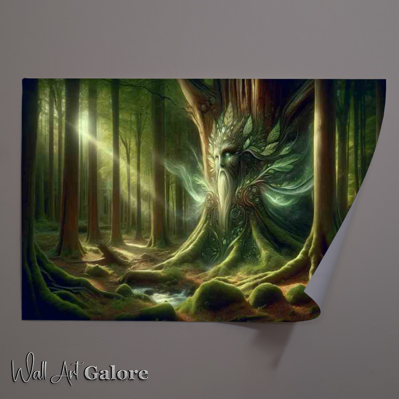 Buy Unframed Poster : (Visionary Protector of the Forest)
