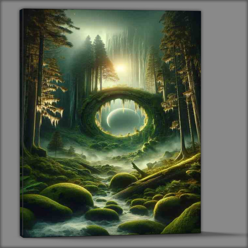 Buy Canvas : (Ancient Forest Gateway to Mysterious Worlds)