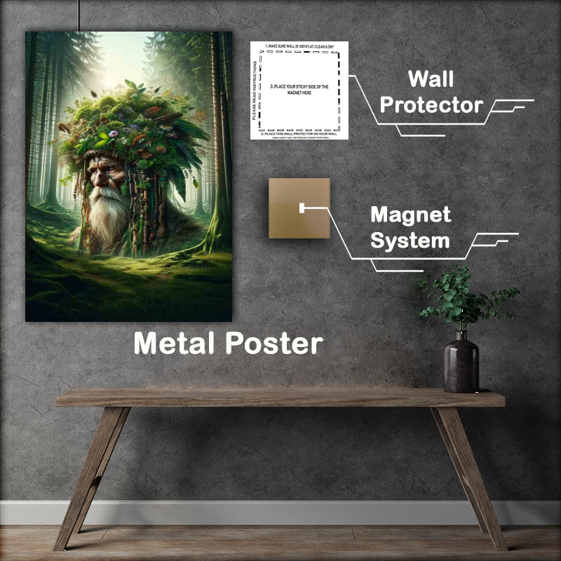 Buy Metal Poster : (Ancient Spirit of the Wild)