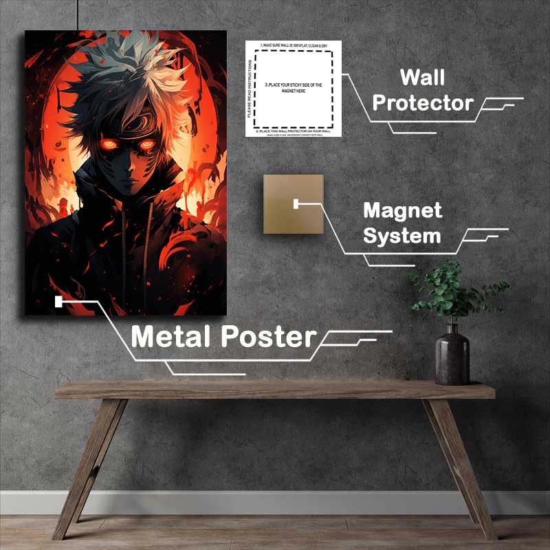 Buy Metal Poster : (Naruto dark side manga)