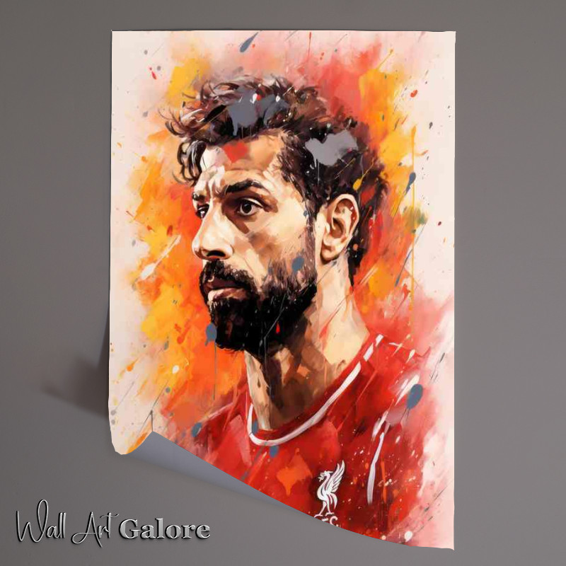Buy Unframed Poster : (Mo Salah Footballer)