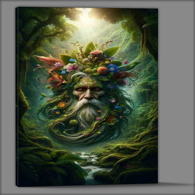 Buy Canvas : (Mystical Nature Guardian)