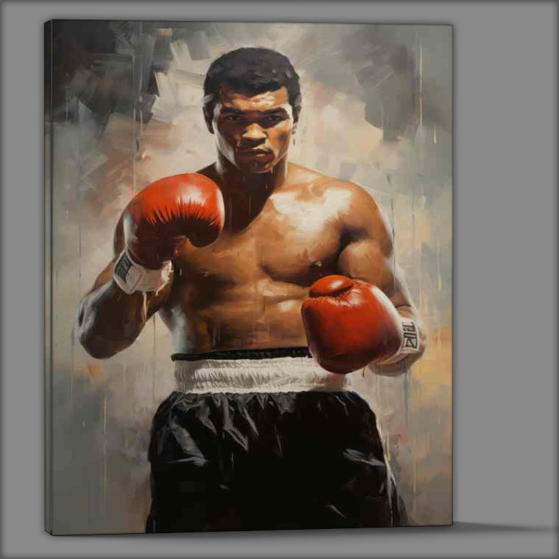 Buy Canvas : (Muhammad ali the legendary boxer)