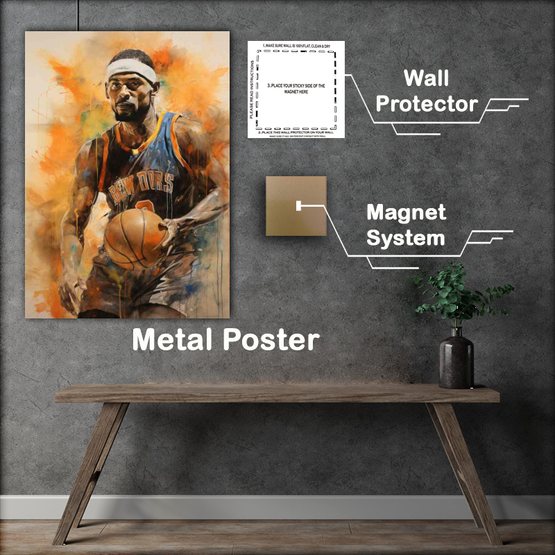 Buy Metal Poster : (New york knicks basketball season)