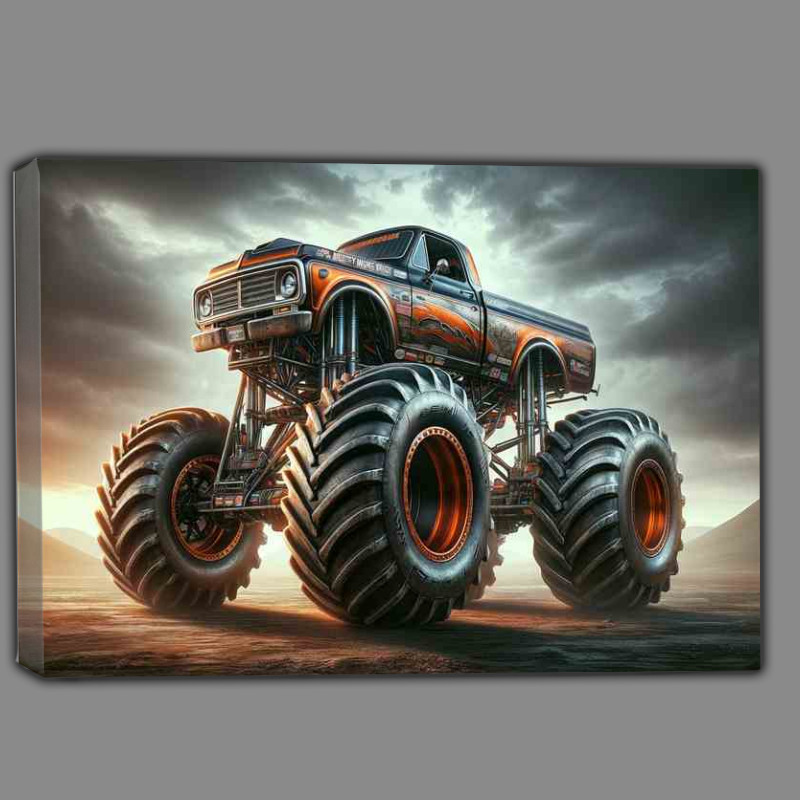 Buy Canvas : (Monster Truck Showcase Extreme Power)