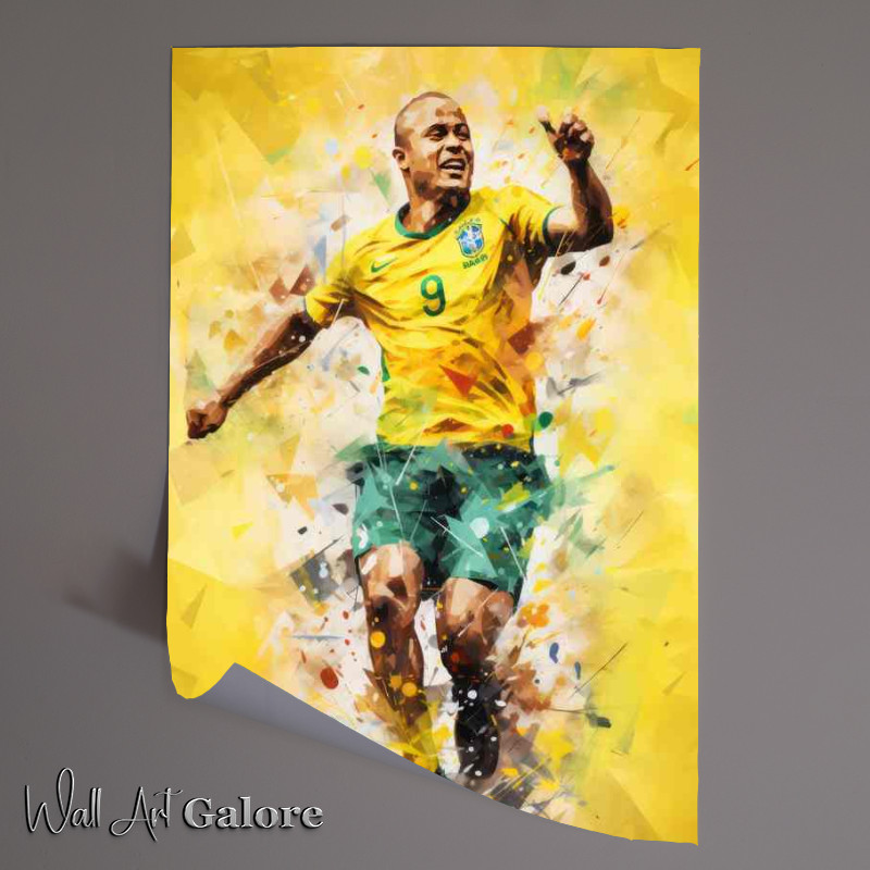 Buy Unframed Poster : (Roberto Carlos Footballer)