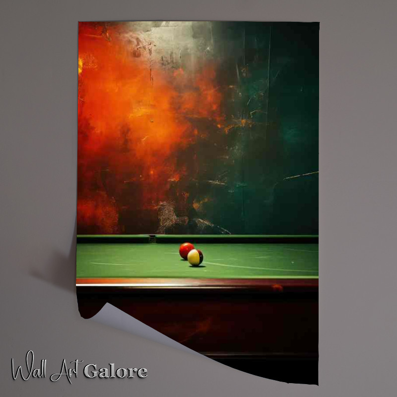 Buy Unframed Poster : (Snooker end of the game)