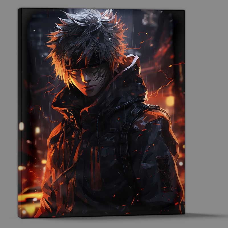 Buy Canvas : (Naruto in style darkside manga)