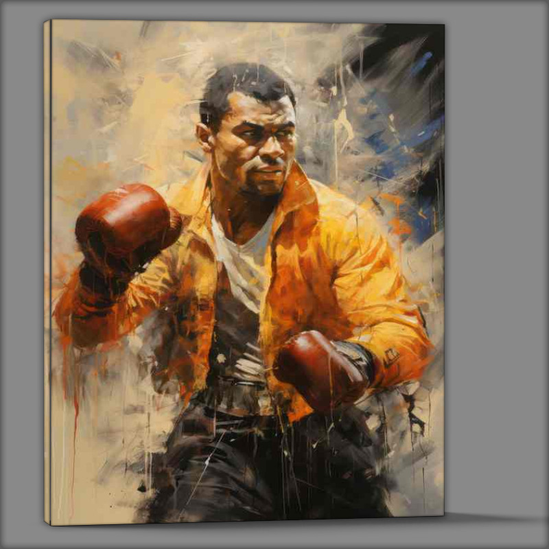Buy Canvas : (Street boxing painted style art)