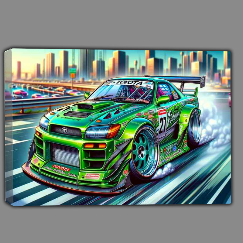 Buy Canvas : (a Toyota street racing car with oversized features)