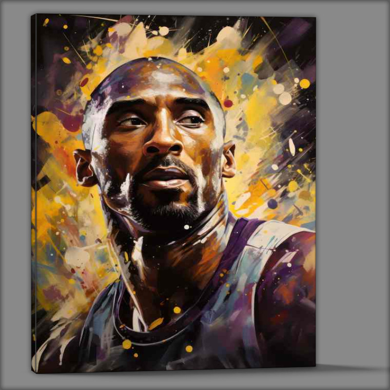 Buy Canvas : (kobe bryant the lakers basketball player)