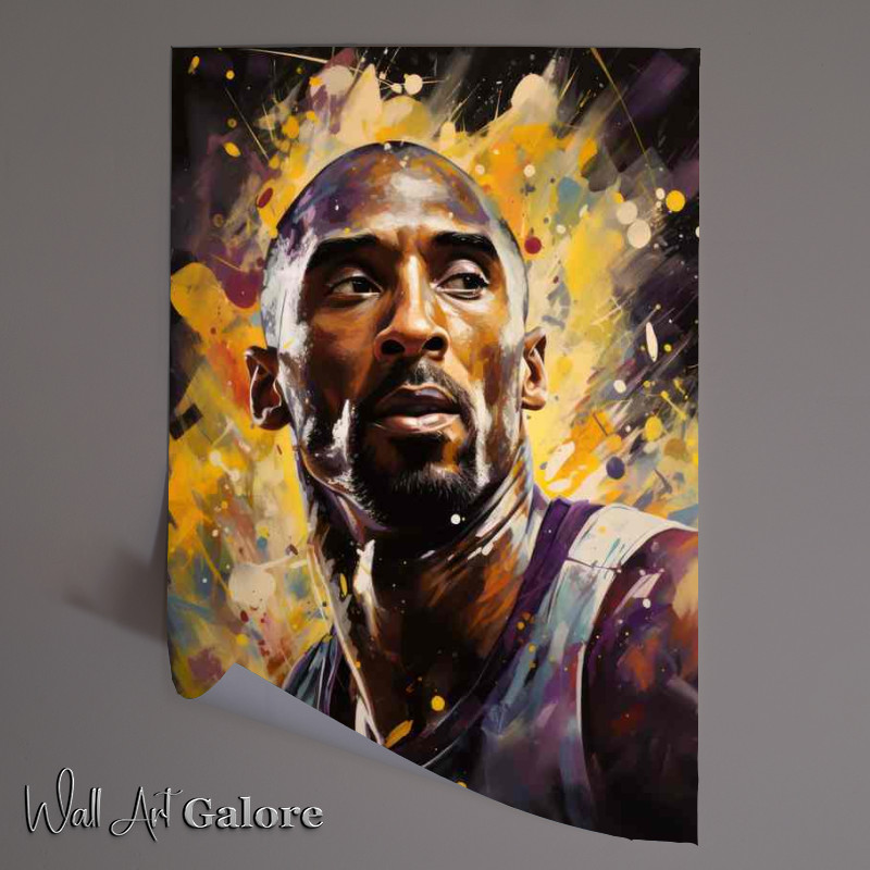 Buy Unframed Poster : (kobe bryant the lakers basketball player)